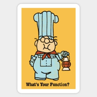 Conjunction Junction engineer Sticker